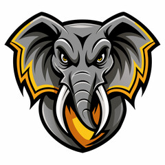 elephant, animal, cartoon, illustration, vector, 