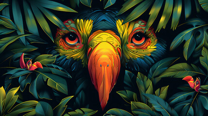 Obraz premium AFIR: Abstract African Background