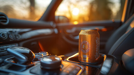 Car in Cool Drink 04