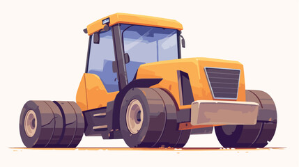 Car icon 2d flat cartoon vactor illustration isolat