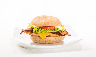 Cheese frango com bacon