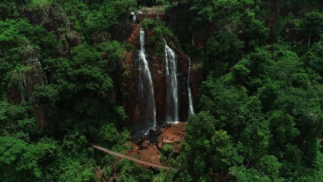 Roseira Waterfall, Brotas, S&atilde;o Paulo, Brazil