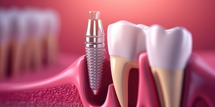 Advanced dental implant technology showcased, highlighting precision and quality in oral care