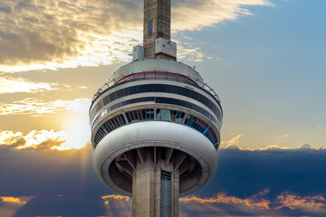Fototapeta premium CN Tower in Toronto, Canada