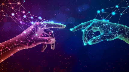 Title: "Digital Icon"

Art Description: Hands holding digital icons symbolizing advanced themes against a blurred background, conveying sophistication and innovation.