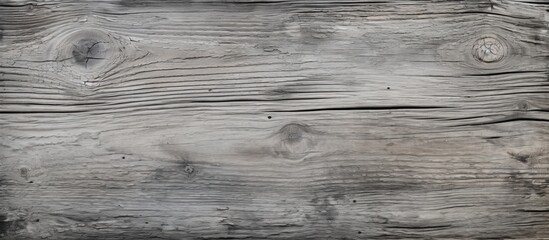A weathered wooden surface featuring natural knots and holes, creating an interesting texture - obrazy, fototapety, plakaty