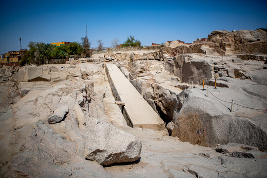 The unfinished obelisk
