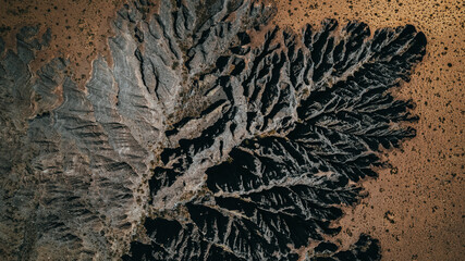 Canyon landscape fractals