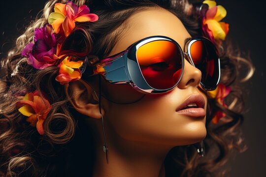 a vibrant digital world with a person interacting with it, portraying a sense of connection and immersion with the virtual realm