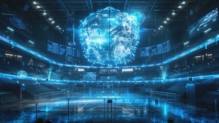 Futuristic Sports Arena: Dynamic Reality Competition Redefined
