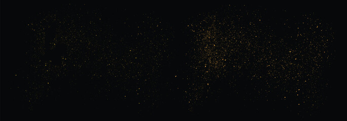 Abstract vector luxury gold glitter background design element illustration