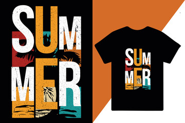 The Summer T-shirt Design