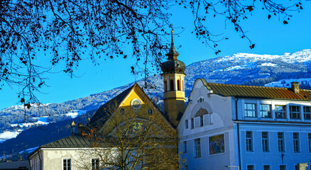 Altstadt Hall in Tirol (Österreich)