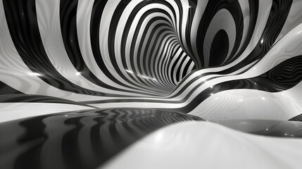 Mesmerizing Optical Vortex A Mind Bending Journey Through Geometric Abstraction