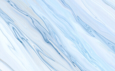 Marble rock texture blue ink pattern liquid swirl paint white dark that is Illustration background for do ceramic counter tile silver gray that is abstract waves skin wall luxurious art ideas concept.