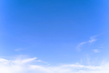 blue sky with white cloud, easy on the eyes, relaxed at Patong Beach, Phuket, Thailand background.