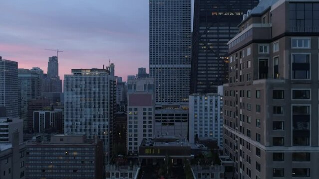 Chicago at Sunrise