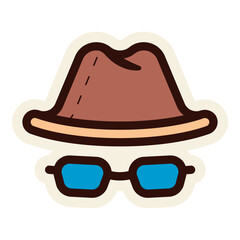 private incognito sticker