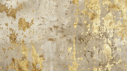 A rustic beige and gold metallic pattern, evoking sandy streets and golden, weathered by time and elements, balances sophistication with a hint of adventure created with Generative AI Technology