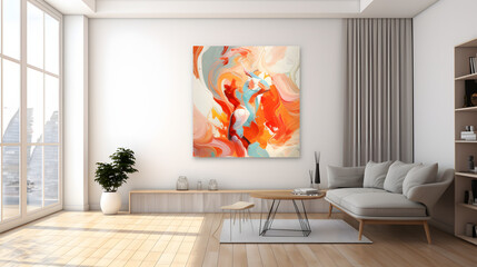 3d canvas painting