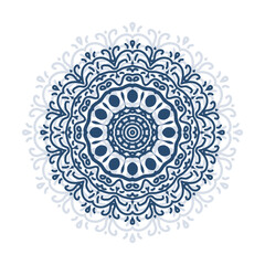 Simple Luxury Decorative Mandala Template Background Illustration Floral Mandala Art Design