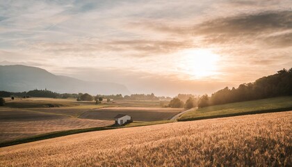 switzerland s agriculture fields