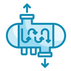 Heat Exchanger Icon