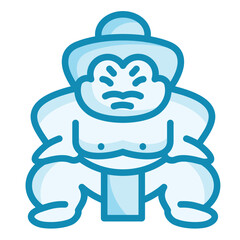 Sumo Wrestler Icon