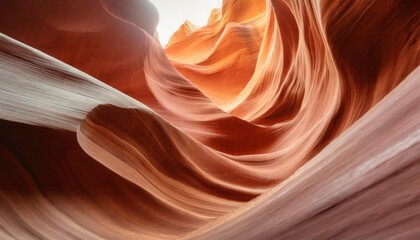 amazing red sandstone nature background swirls of old sandstone wall abstract pattern in red colors in the antelope canyon page arizona usa