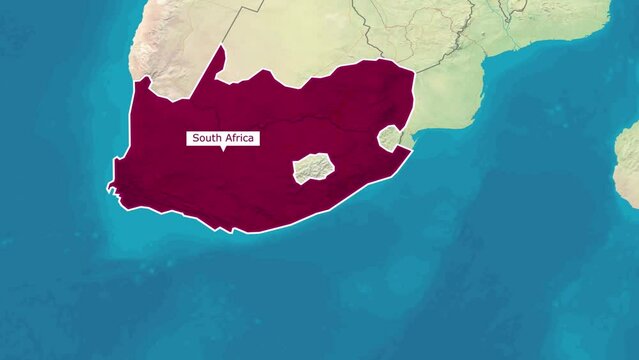 south africa map