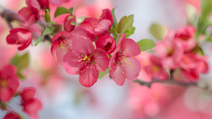 Fototapeta na wymiar Pink blossoms