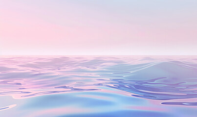 water are pastel gradient abstract background, Generative AI
