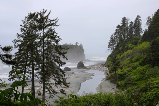 Ruby Beach, Washington, Coast, Ocean, PNW