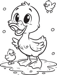 duck cartoon