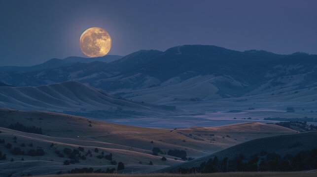 As the moon rises higher in the sky the sprawling hills come alive with sparkling lights and enchanting creatures. . .