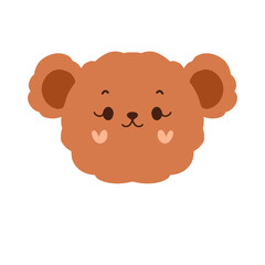 cute teddy bear illustration