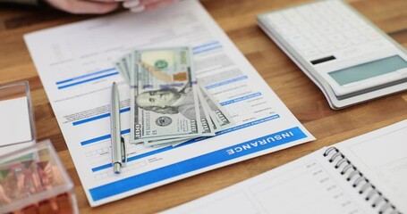 Payment for insurance coverage in the office