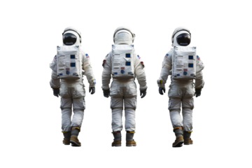 Space Technology: Technology related to space exploration. People are interested in the secrets of the universe and the technology that will help humans travel to other planets, Isolated on a transpar