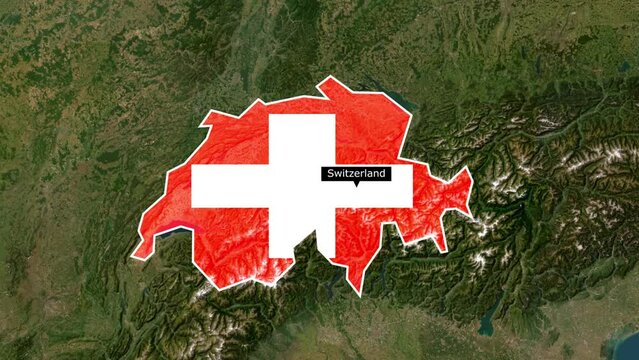 Switzerland map