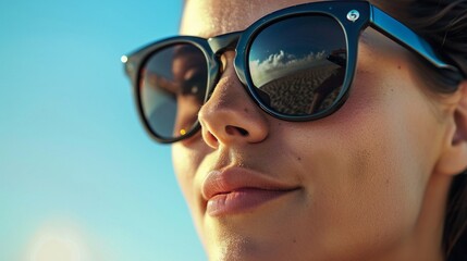 UVBlocking Sunglasses Protect not just the skin around your eyes but also the eyes themselves from UV damage ,high resolution