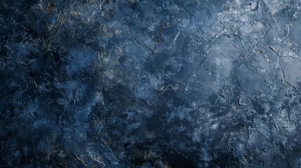Obraz premium Dark navy blue concrete texture, distressed rough surface, grunge background for design