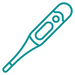 Thermometer Icon Element For Design