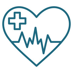 Heart Icon Element For Design