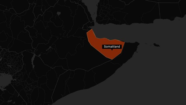 Somaliland map