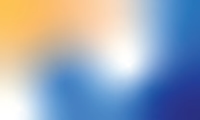 Vector Abstract Background. Modern light blue and yellow color gradient