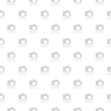 No photo available or missing image seamless pattern isolated on white background