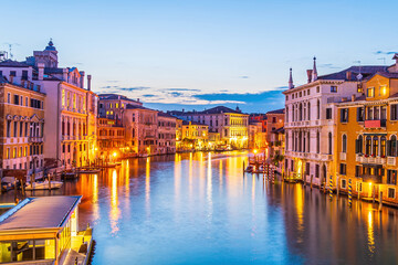 Romantic Venice. Cityscape of  old town and Grand Canal - 775567981