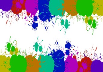 Fototapeta premium Colourfull Paint Abstract Background
