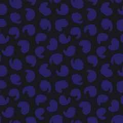 Blue Paisley abstract Seamless Pattern Design