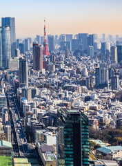 Fototapeta premium The great city of Asia, Tokyo!